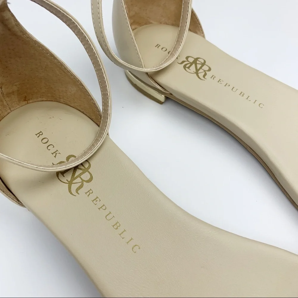 Rock&Republic Emeline Nude Ankle‎ Strap Sandal